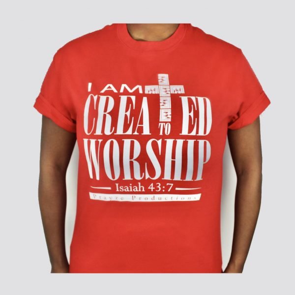 Created to Worship T-Shirt - Image 3